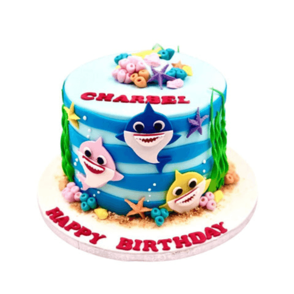 baby shark cake in Dubai