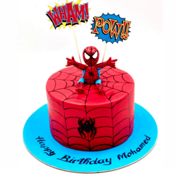 spiderman cake in dubai