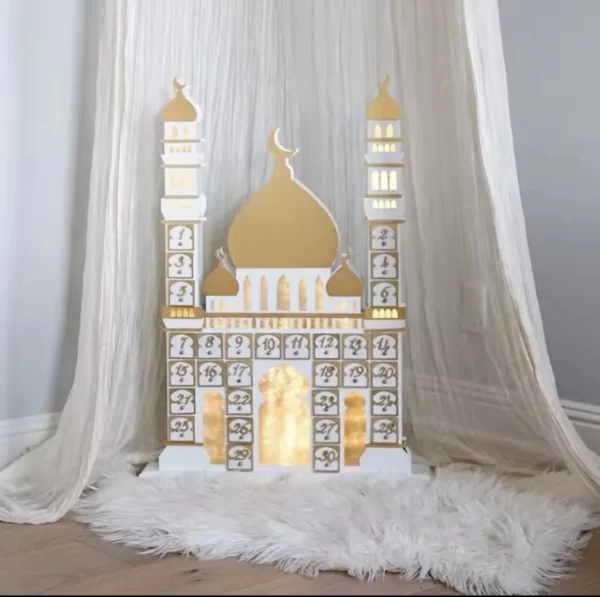 Ramadan Calendar - Mosque Shaped